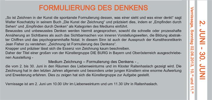 Formulierung des Denkens